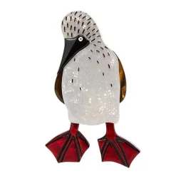Erstwilder Ruby The Booby Brooch^ Brooches