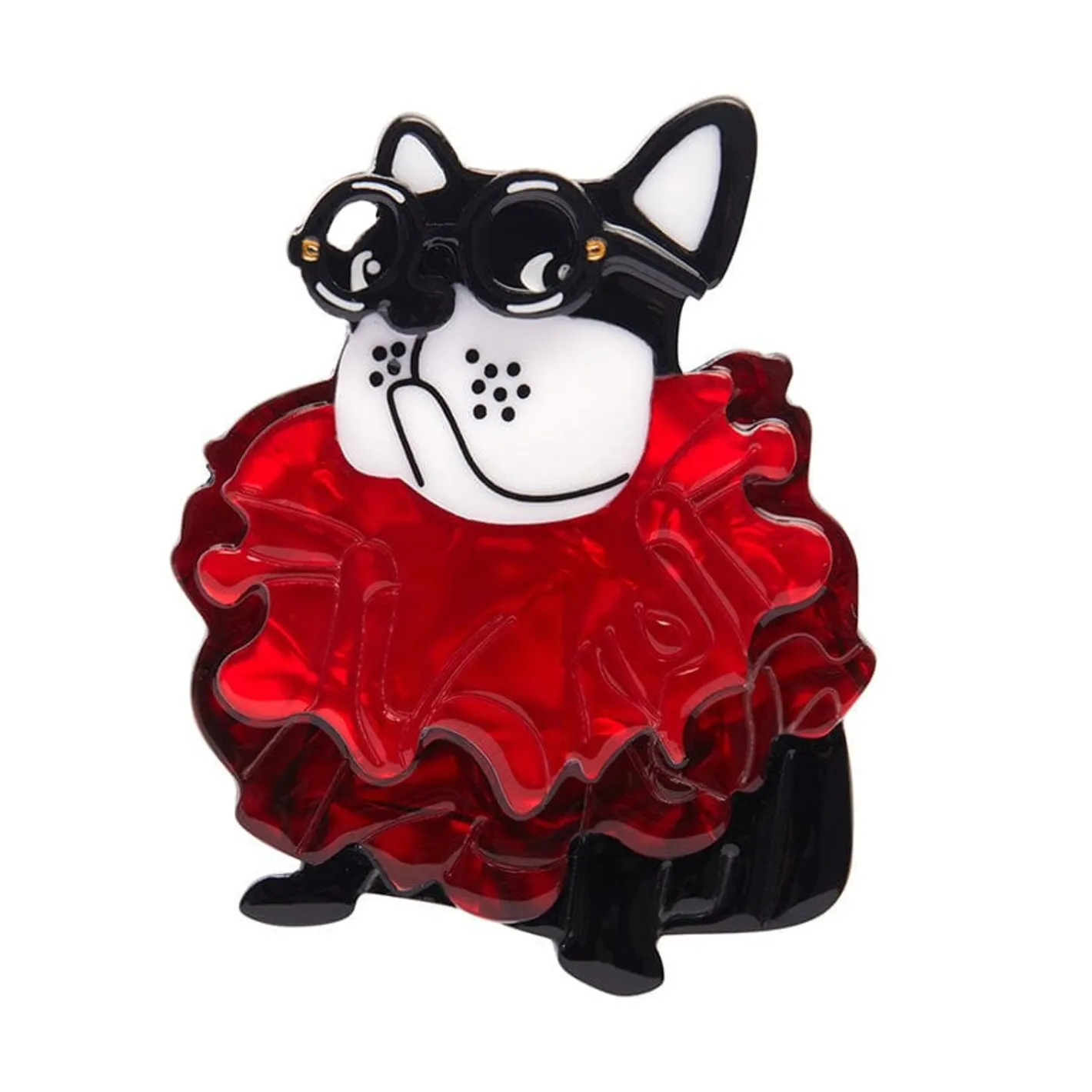 Erstwilder Ruff Ruff-Les Mini Brooch^ Brooches