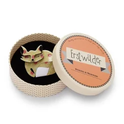 Erstwilder Sacha Sleeping Fox Brooch^ Brooches