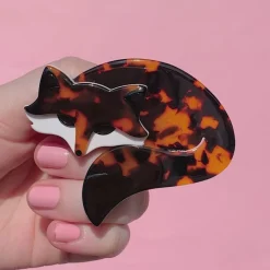 Erstwilder Saffron The Sleeping Fox Brooch^ Brooches