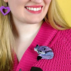 Erstwilder Saffron The Sleeping Fox Brooch^ Brooches