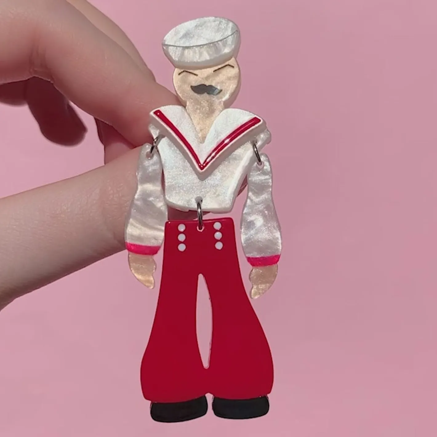 Erstwilder Sailor Barry Brooch^ Brooches