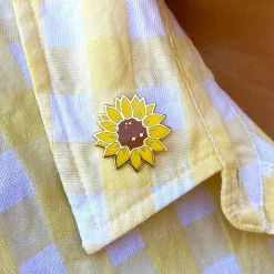 Erstwilder Salubrious Sunflower Enamel Pin^ Enamel Pins