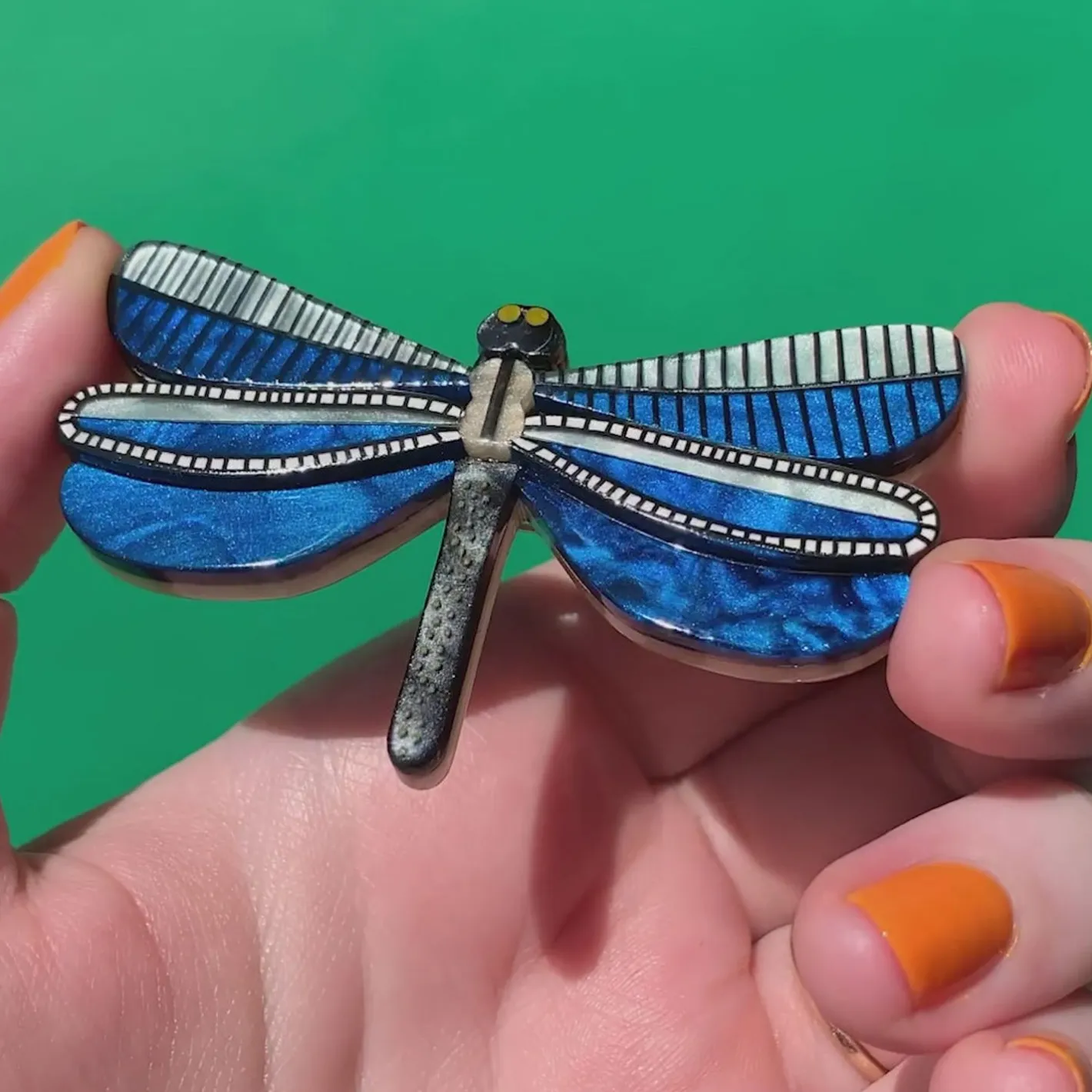 Erstwilder Sapphire Sky Dancer Brooch^ Brooches