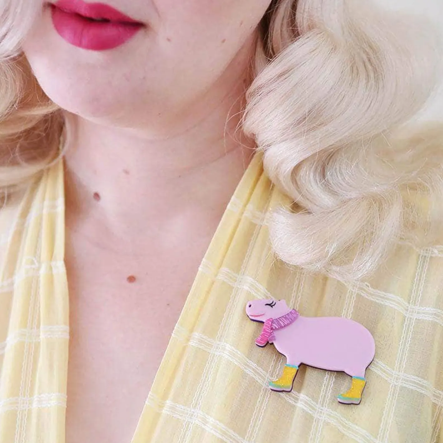 Erstwilder Sara The Capybara Brooch^ Brooches
