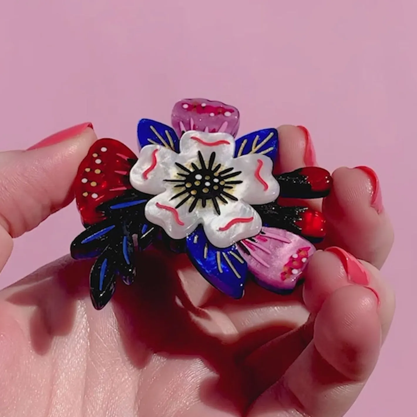 Erstwilder Say It With Flowers Brooch^ Brooches