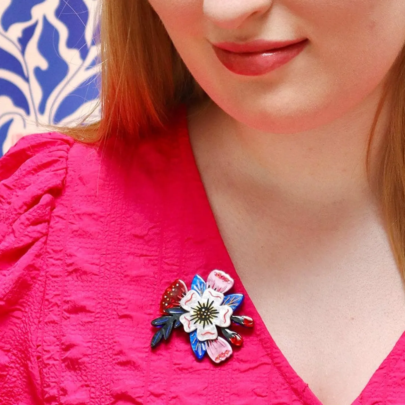 Erstwilder Say It With Flowers Brooch^ Brooches