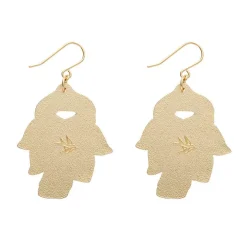 Erstwilder Scarf Souvenir Enamel Drop Earrings^ Enamel Earrings