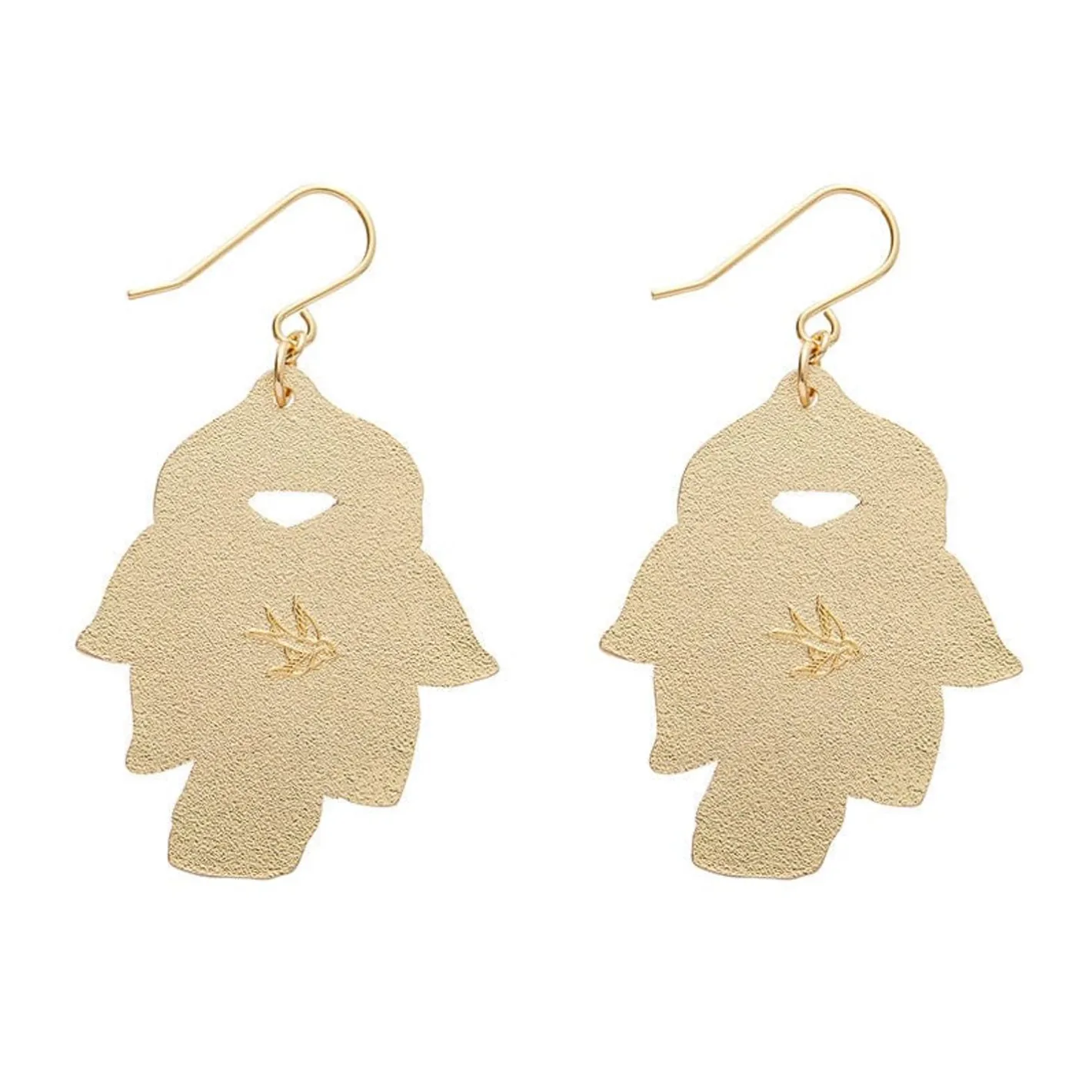 Erstwilder Scarf Souvenir Enamel Drop Earrings^ Enamel Earrings