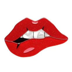 Erstwilder Science Fiction Lips^ Brooches