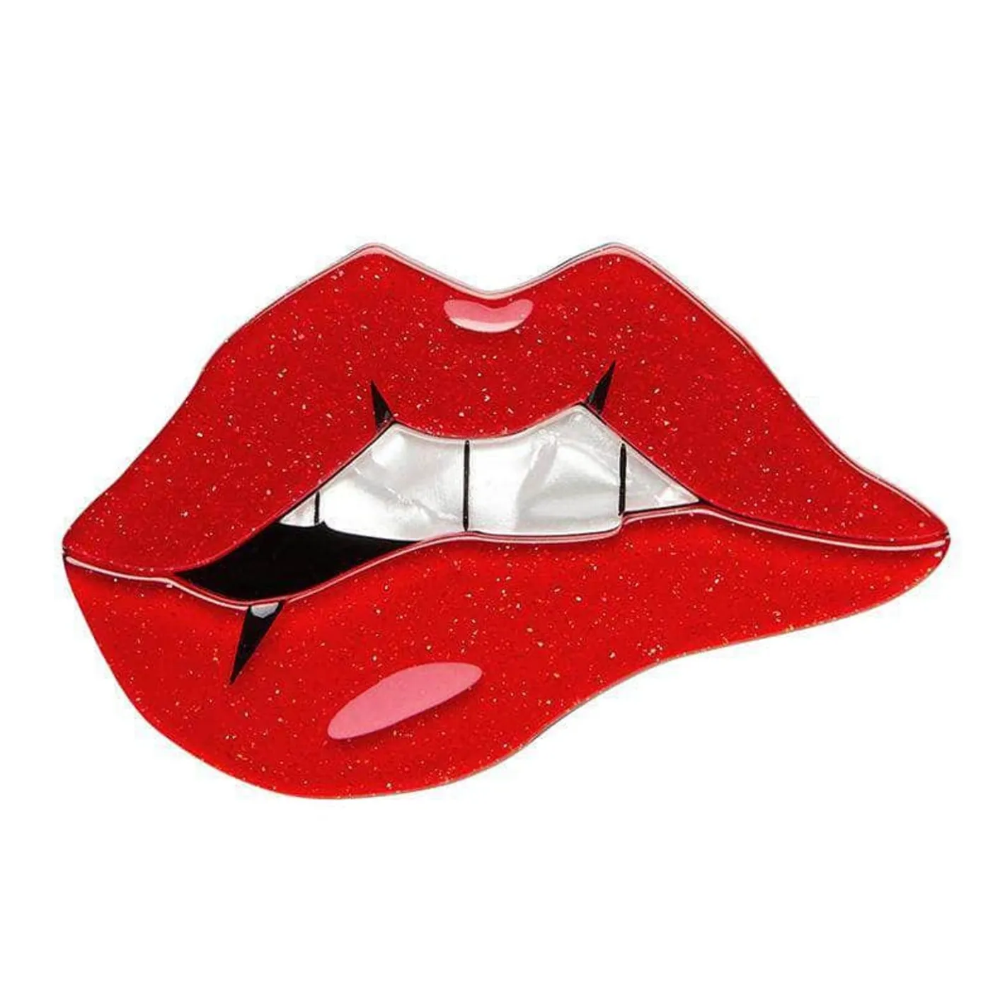 Erstwilder Science Fiction Lips^ Brooches