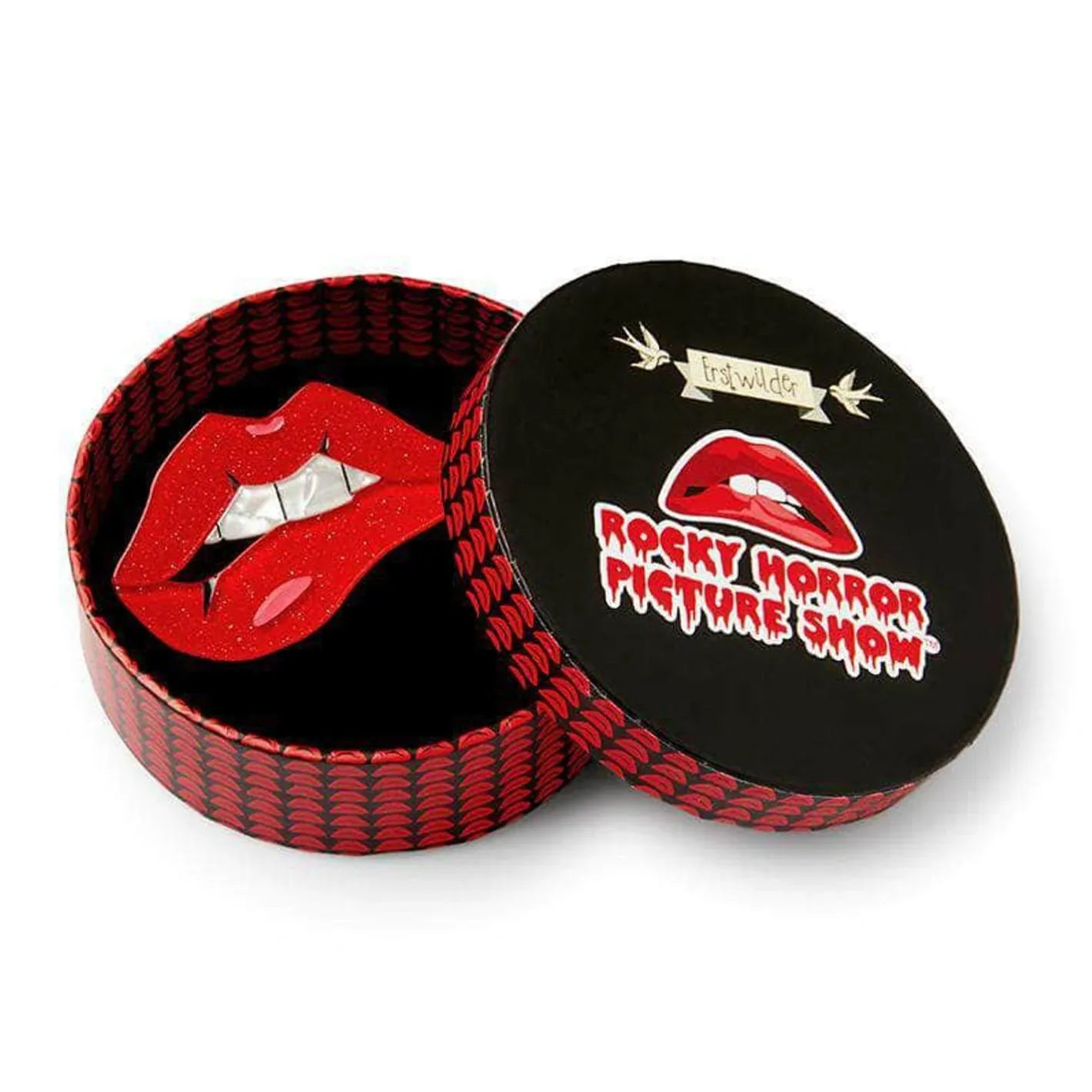 Erstwilder Science Fiction Lips^ Brooches