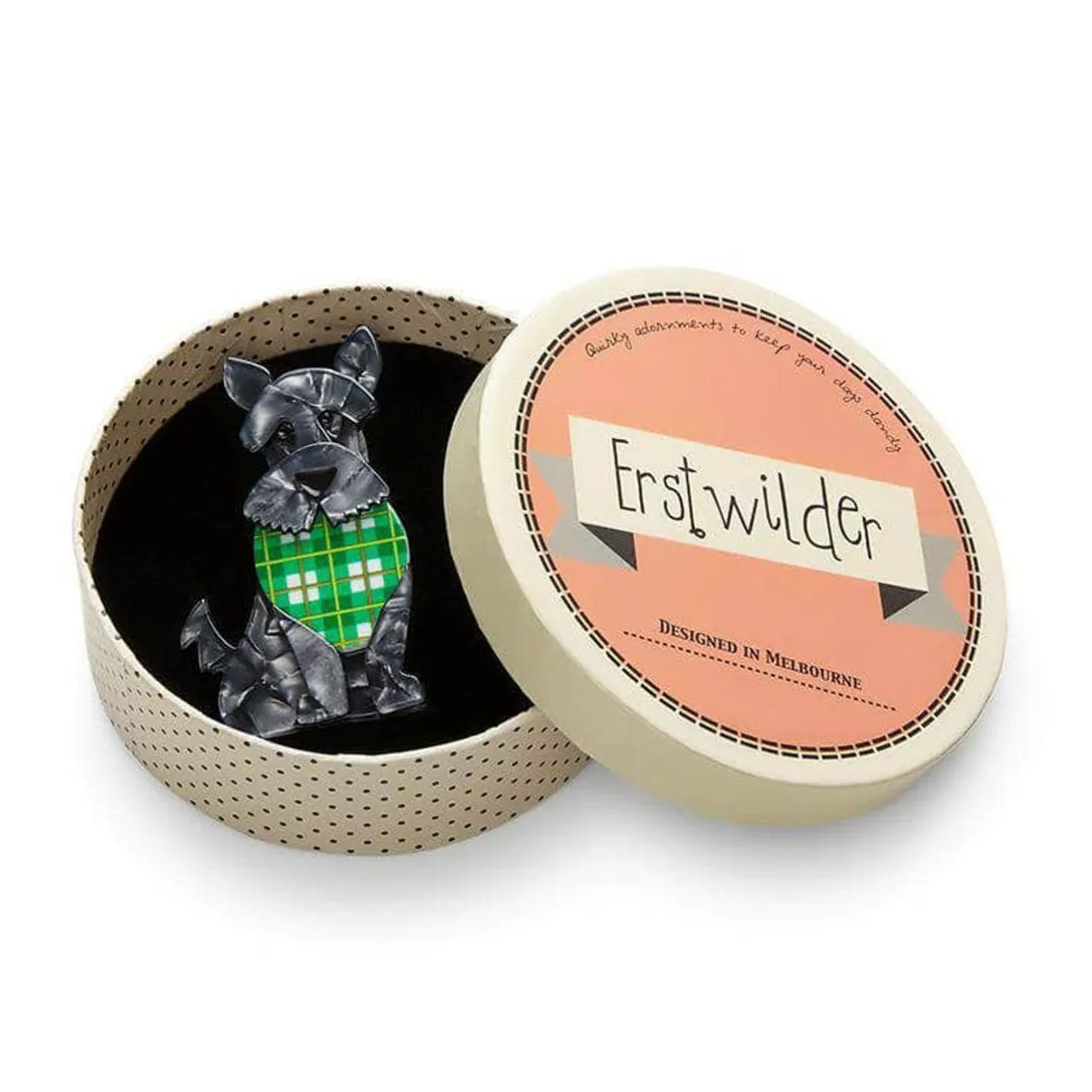 Erstwilder Scooter The Scotty Brooch^ Brooches