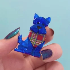 Erstwilder Scooter The Scotty Mini Brooch^ Brooches