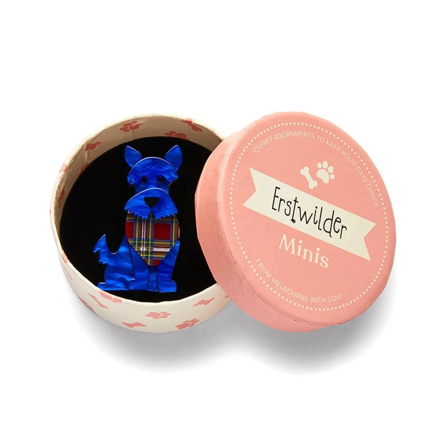 Erstwilder Scooter The Scotty Mini Brooch^ Brooches