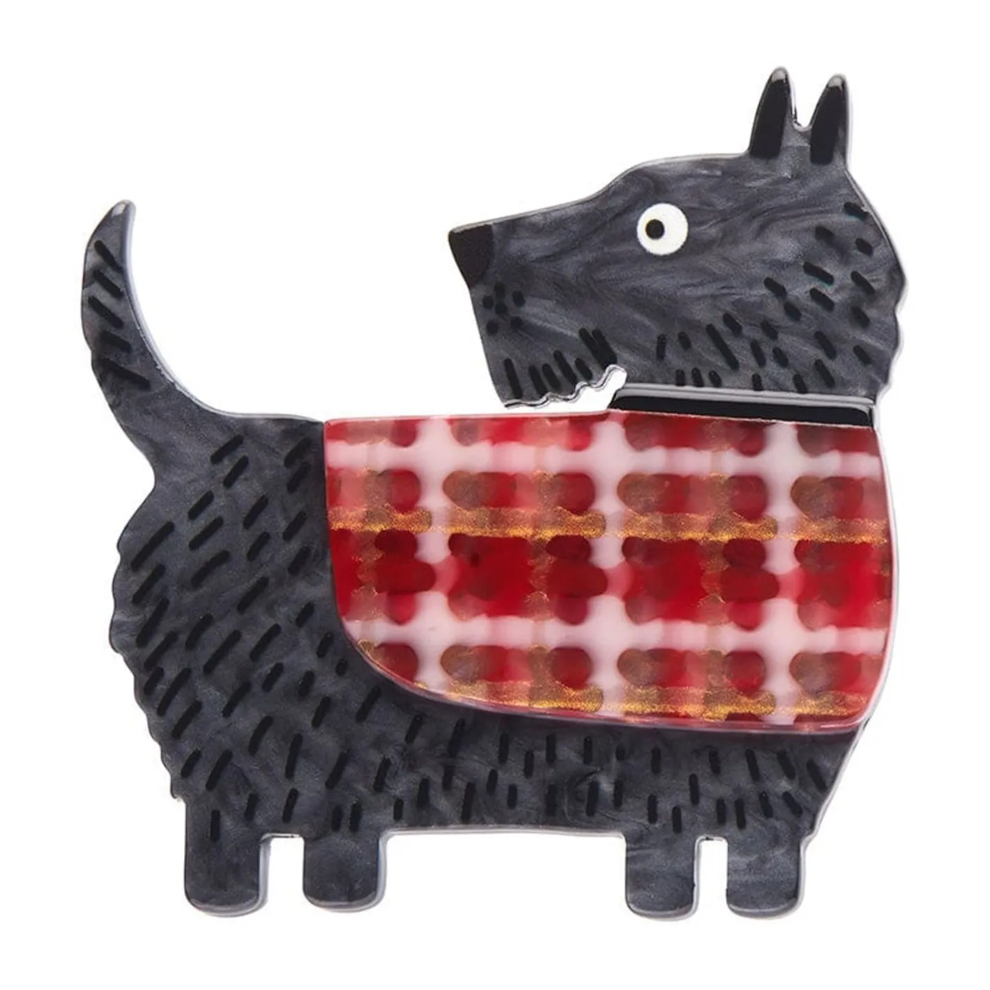 Erstwilder Scottie Love Brooch^ Brooches