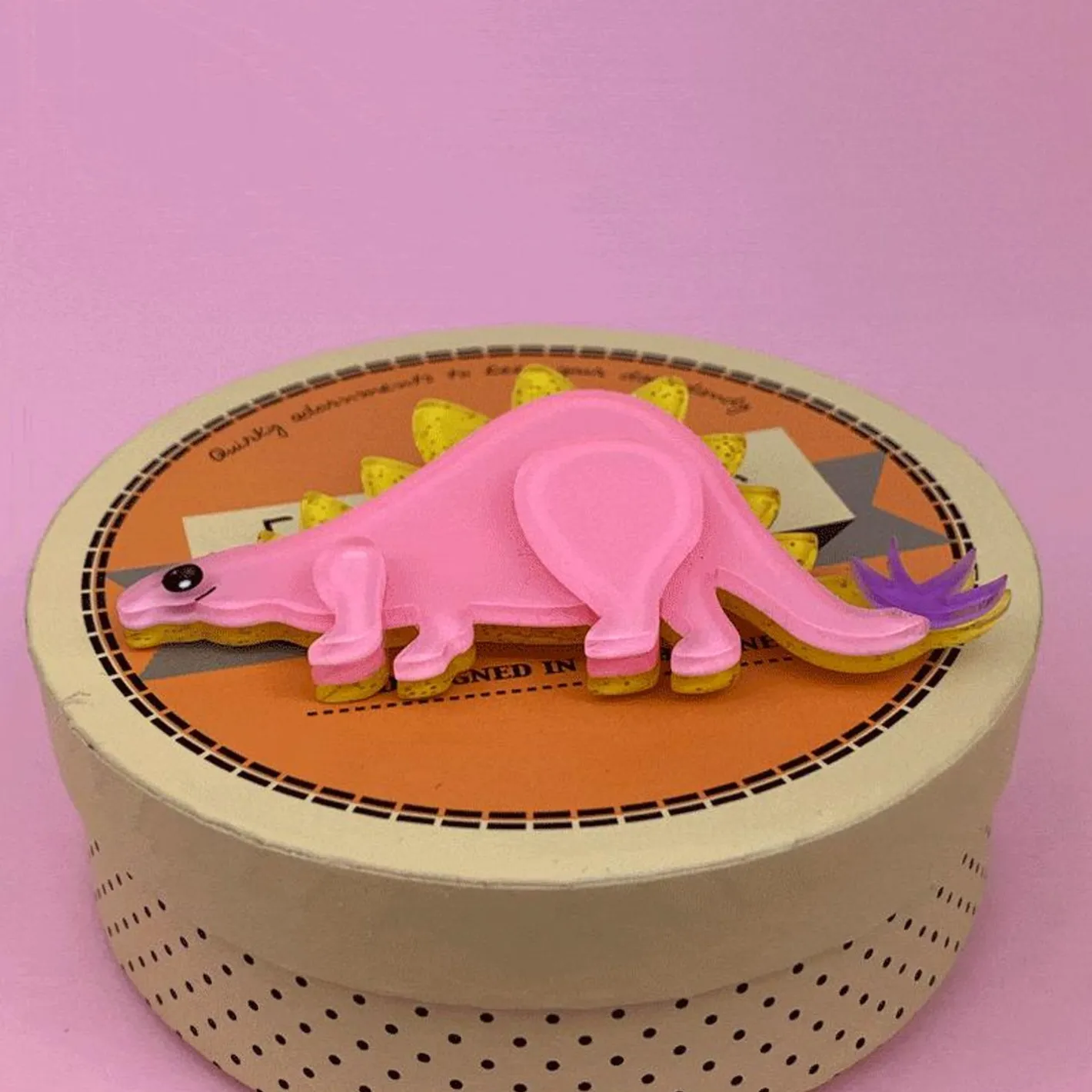 Erstwilder Scotty The Stegosaurus Brooch^ Brooches