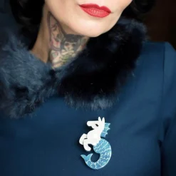 Erstwilder Sea Biscuit Brooch^ Brooches