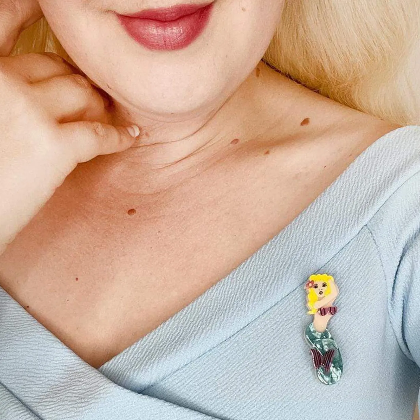 Erstwilder Sea Maiden Jane Mini Brooch^ Brooches