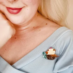 Erstwilder Seafarer Mini Brooch^ Brooches