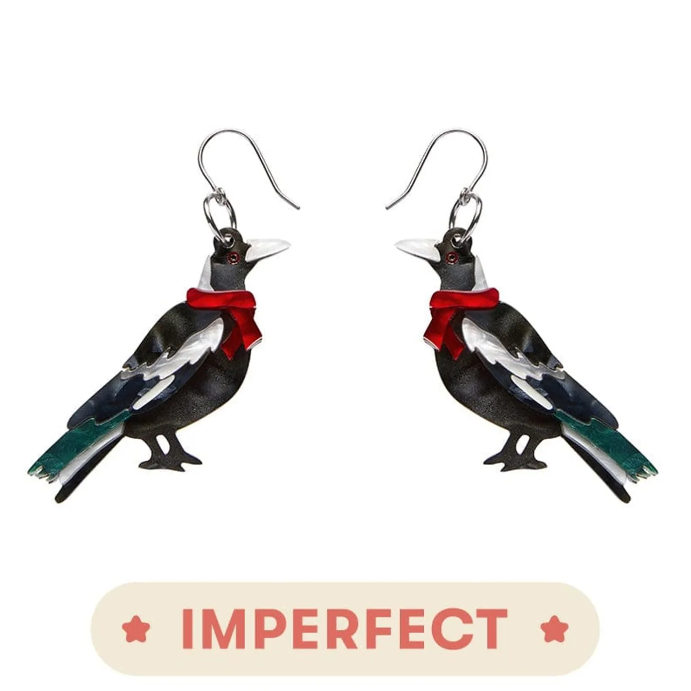 Erstwilder Seasonal Songbird Earrings (Imperfect)^ Earrings