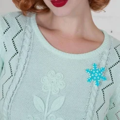 Erstwilder Seasonal Symmetry Brooch^ Brooches