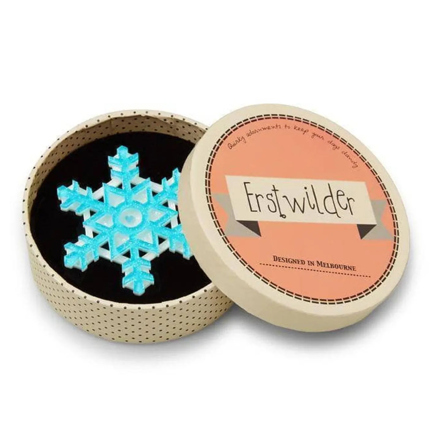 Erstwilder Seasonal Symmetry Brooch^ Brooches