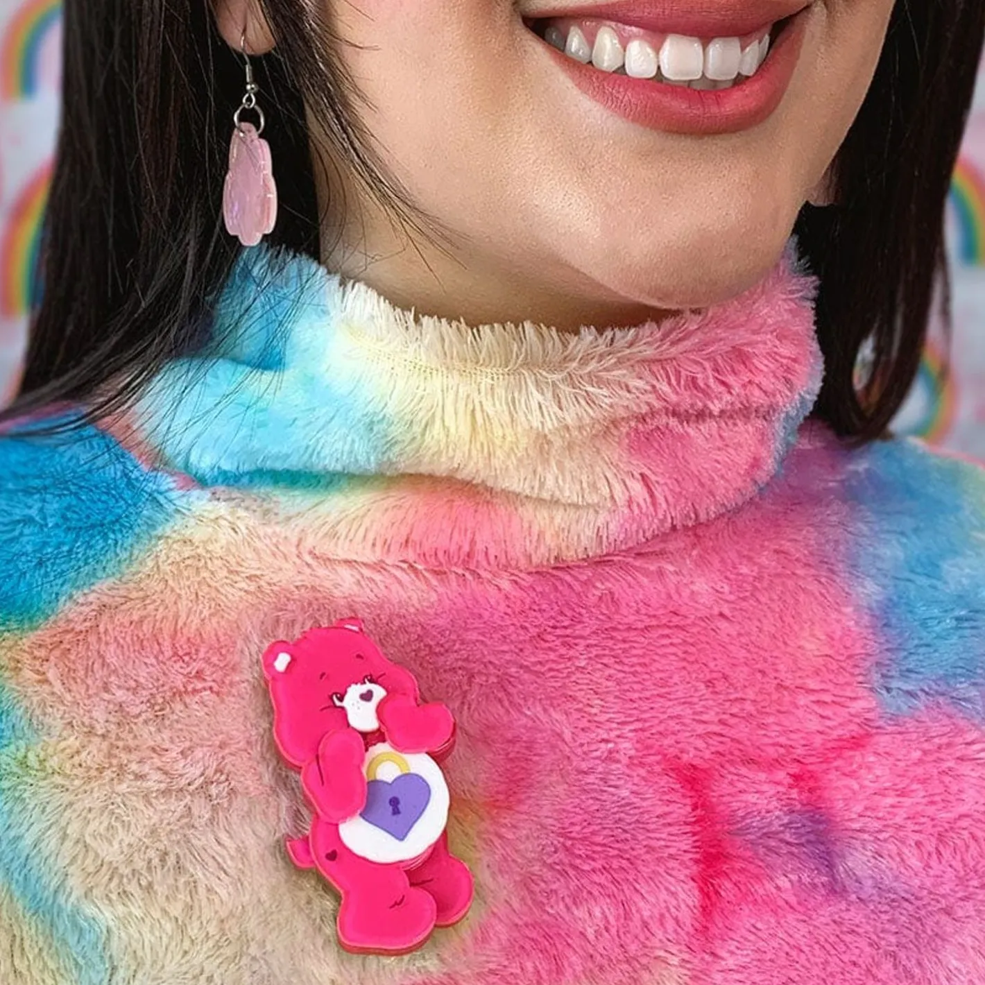 Erstwilder Secret Bear Brooch^ Brooches