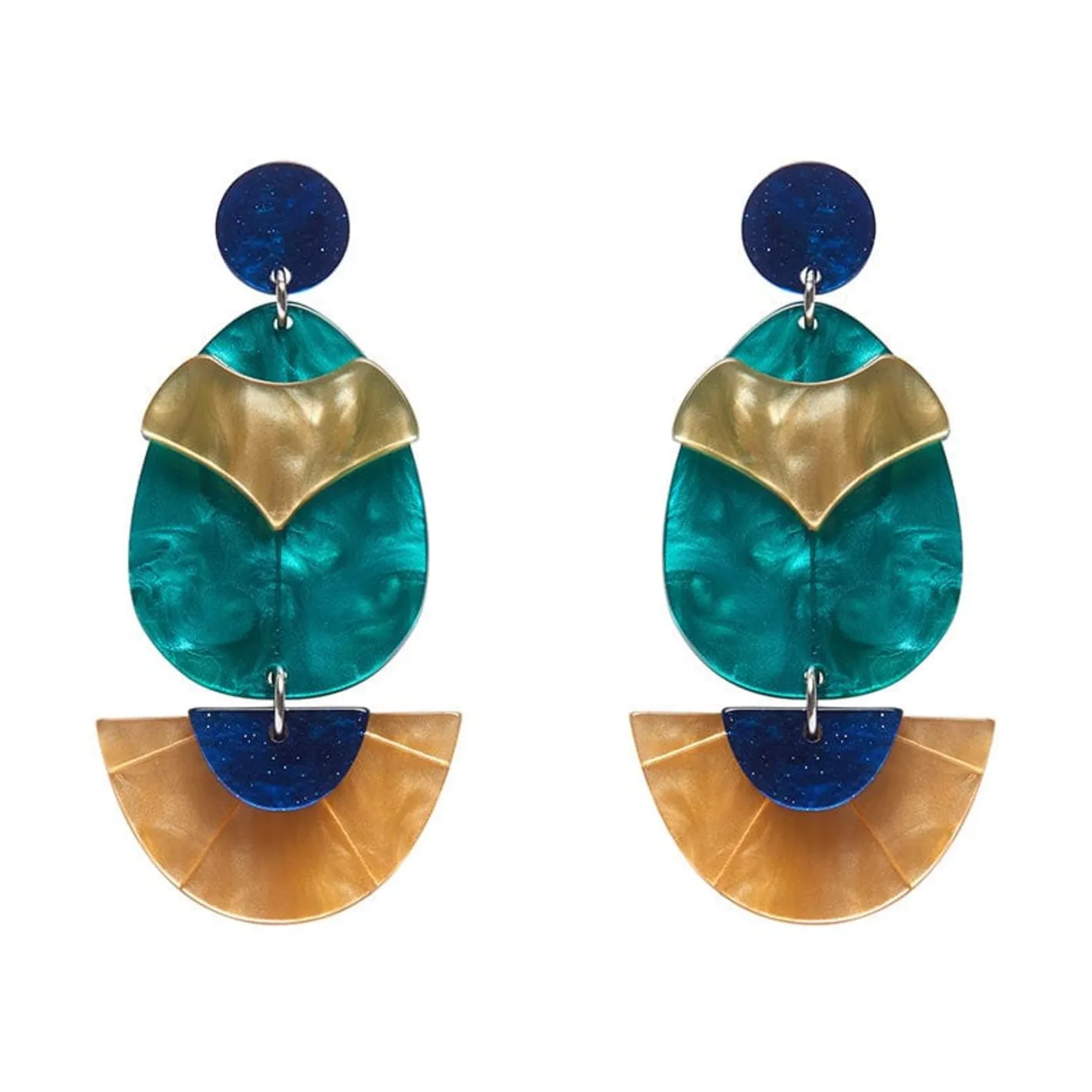 Erstwilder Secret Scarab Drop Earrings^ Earrings