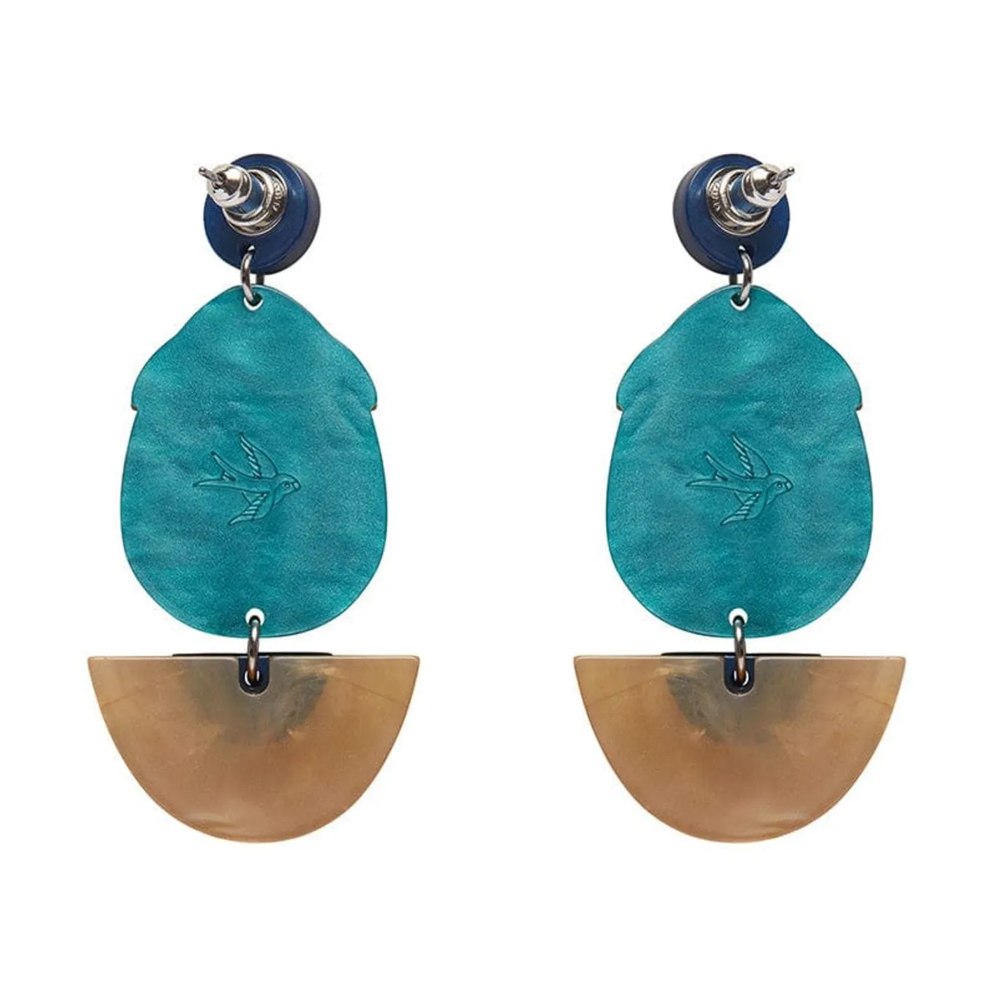 Erstwilder Secret Scarab Drop Earrings^ Earrings