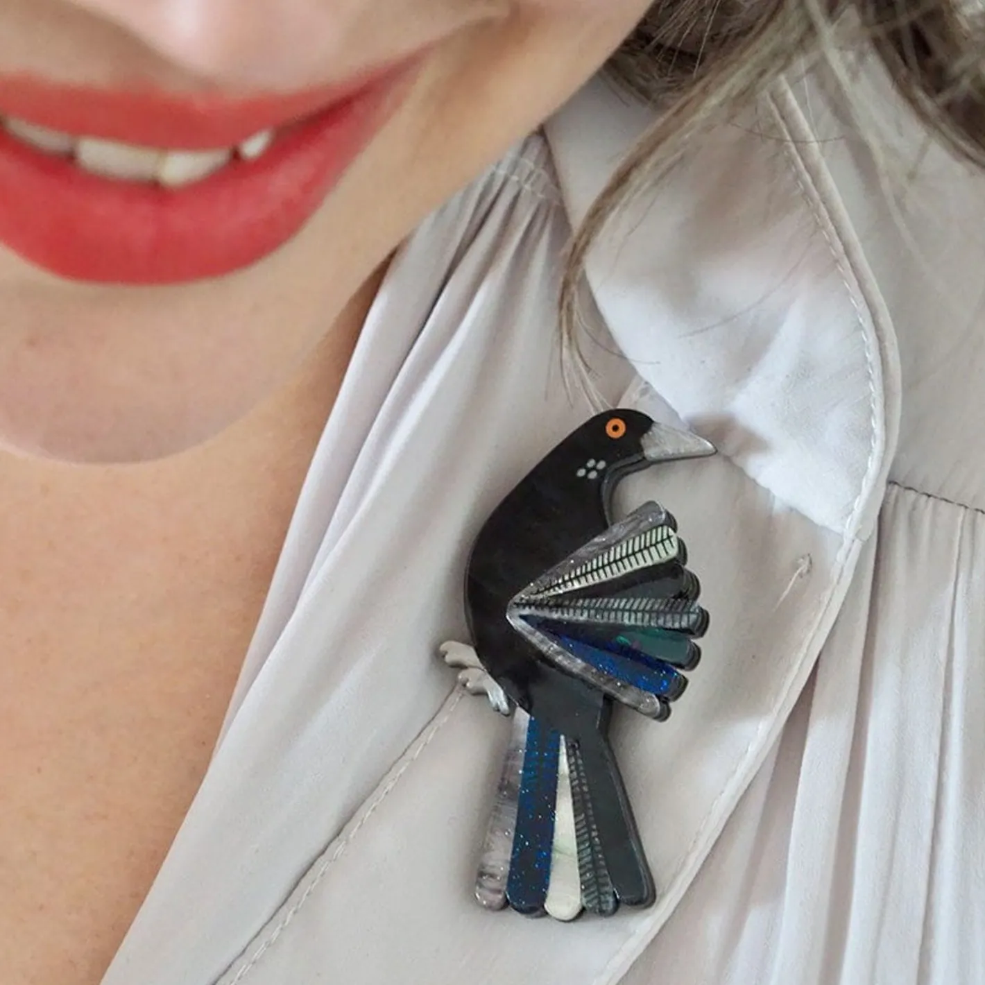 Erstwilder Seeing Red Brooch^ Brooches