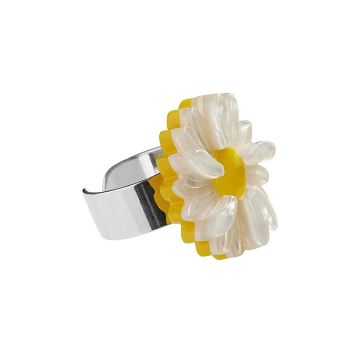 Erstwilder She Loves Me Daisy Statement Ring^ Rings