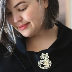 Erstwilder She'S So Foxy Perfume Brooch^ Brooches