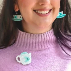 Erstwilder Short And Stout Brooch^ Brooches