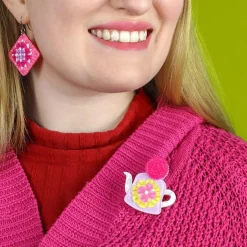 Erstwilder Short, Stout And Cosy Brooch^ Brooches