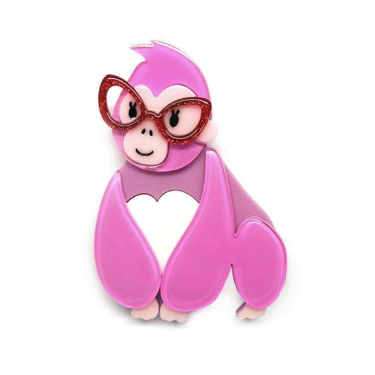 Erstwilder Short-Sighted Sophie Gorilla Brooch^ Brooches