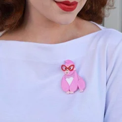 Erstwilder Short-Sighted Sophie Gorilla Brooch^ Brooches