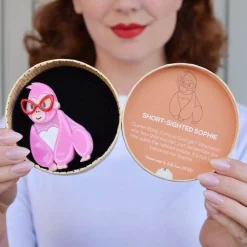 Erstwilder Short-Sighted Sophie Gorilla Brooch^ Brooches
