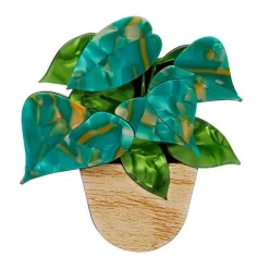 Erstwilder Show Me The Money Plant Brooch^ Brooches