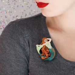 Erstwilder Siren'S Call Brooch^ Brooches