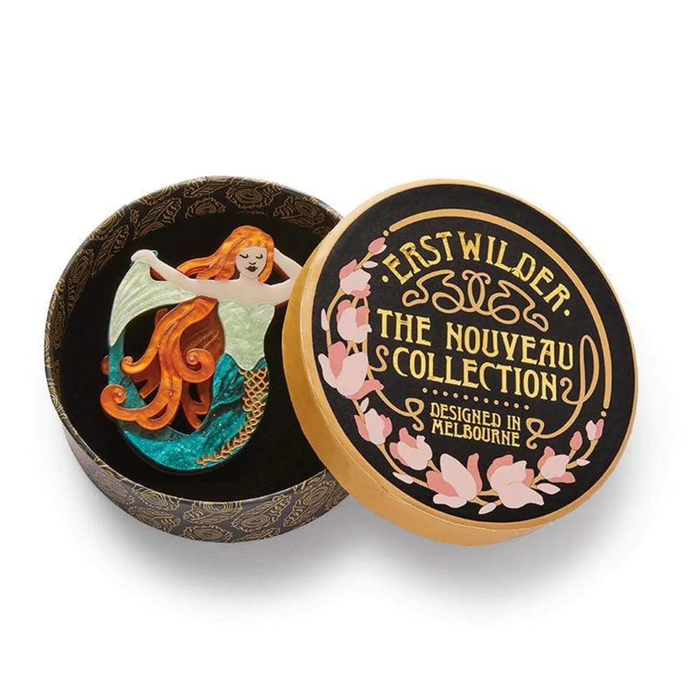 Erstwilder Siren'S Call Brooch^ Brooches