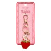 Erstwilder Sitting On A Strawberry Enamel Key Ring^ Enamel Key Rings