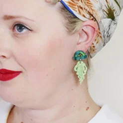 Erstwilder Slippin' Under Jellyfish Earrings^ Earrings