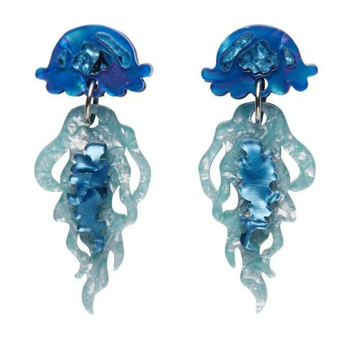 Erstwilder Slippin' Under Jellyfish Earrings^ Earrings