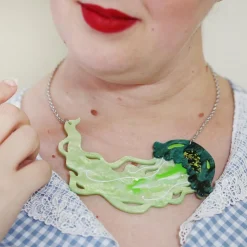 Erstwilder Slippin' Under Jellyfish Necklace^ Necklaces
