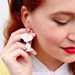 Erstwilder Snoopy Drop Earrings^ Earrings