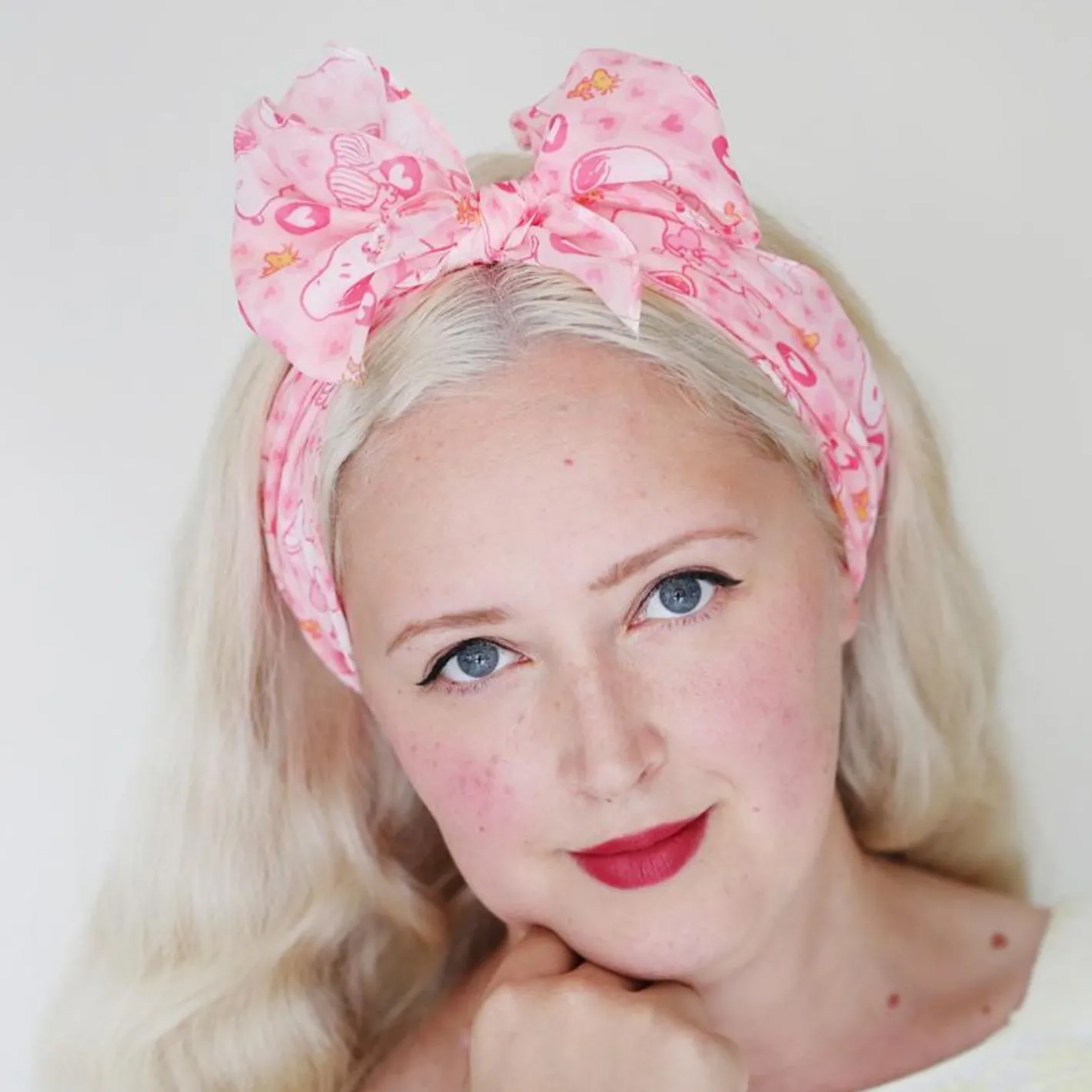 Erstwilder Snoopy Heart Head Scarf^ Scarves