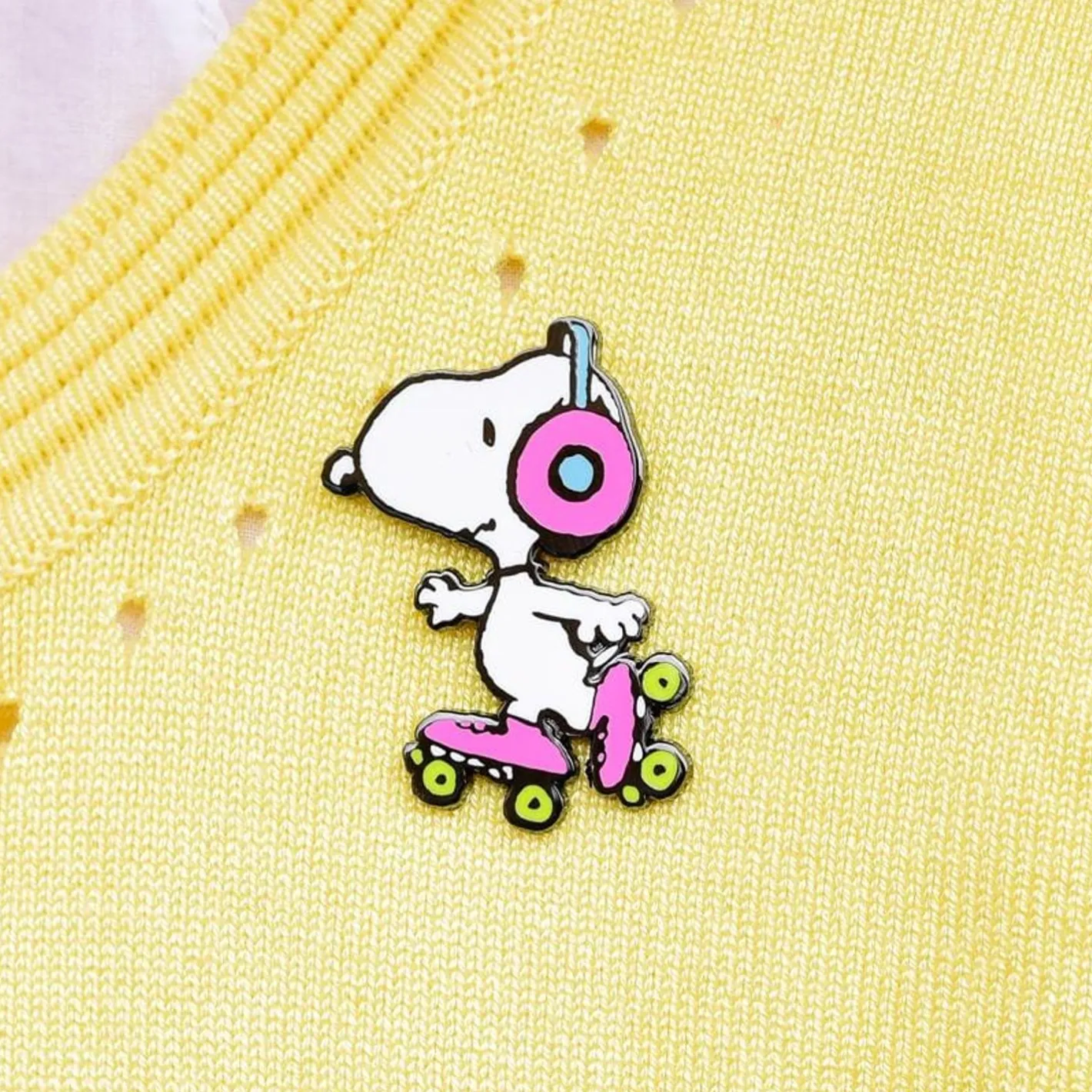 Erstwilder Snoopy On Skates Enamel Pin^ Enamel Pins