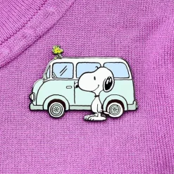 Erstwilder Snoopy On The Road Enamel Pin^ Enamel Pins