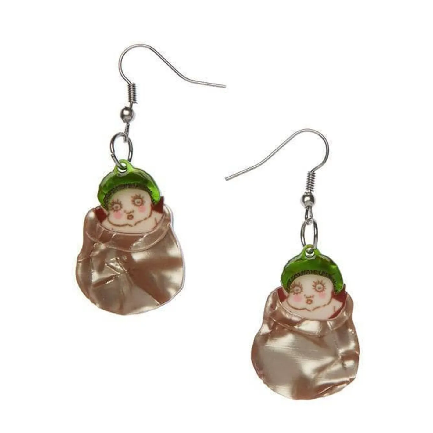 Erstwilder Snugglepot Earrings^ Earrings